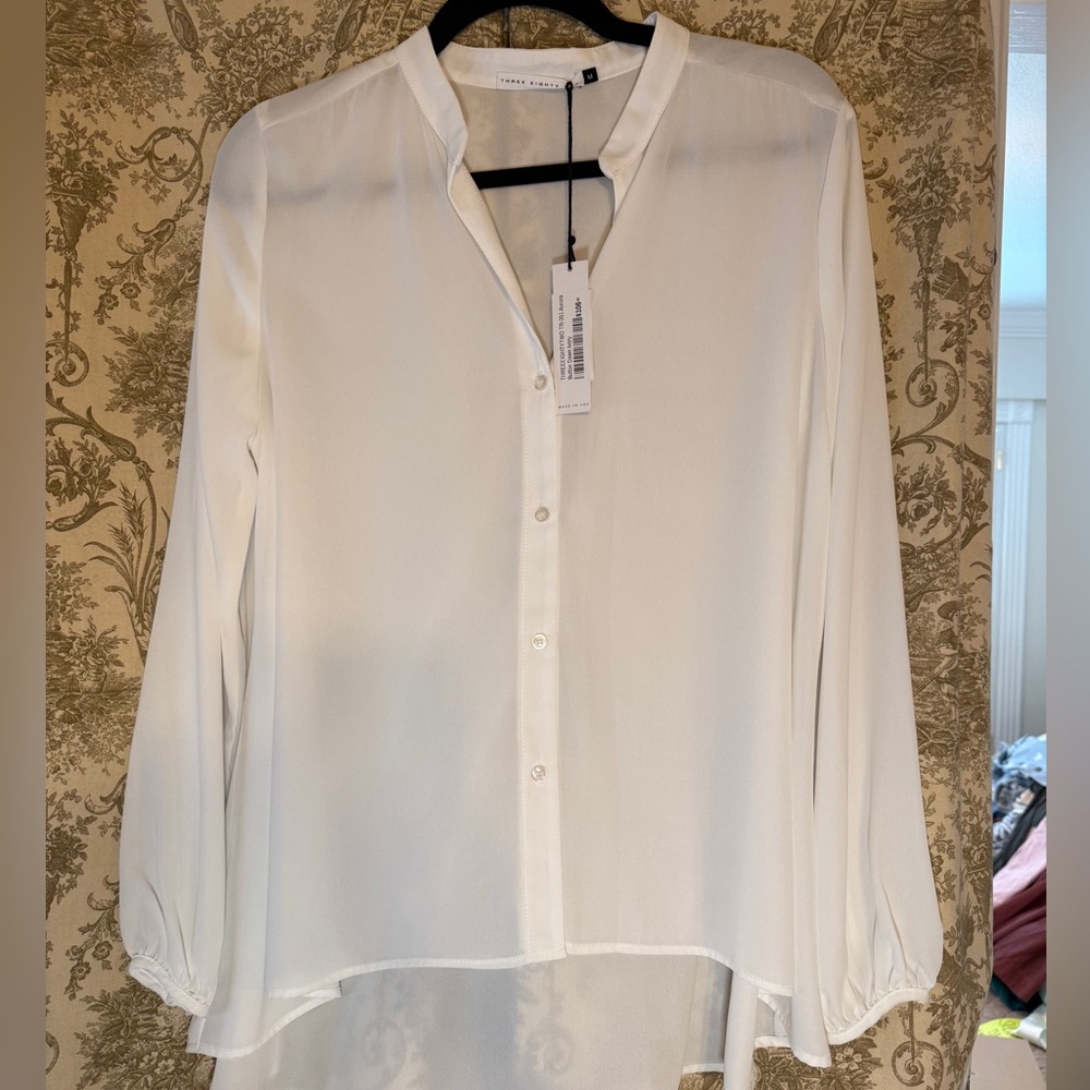 THREE EIGHTY TWO Aurora Blouse in Ivory